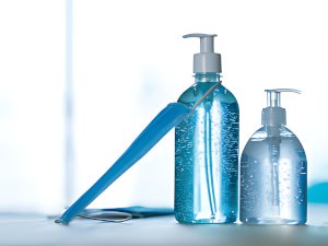 Produits désinfectants masques